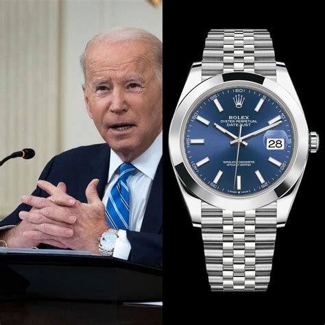 rolex bieden|biden wearing a Rolex.